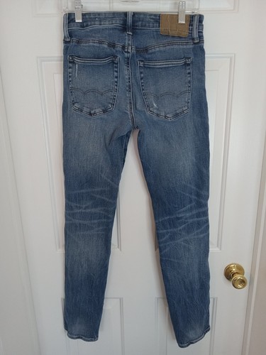 Men's American Eagle Next Level Airflex Skinny Slim Distressed Jeans Size 28x32 - Picture 7 of 18