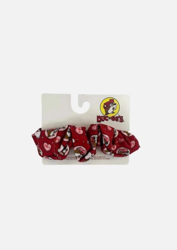 Buc-ee's Valentine's Heart Hair Accessories Scrunchie