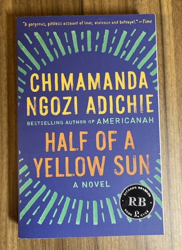 Half of a Yellow Sun by Chimamanda Ngozi Adichie (Richard Branson Book Club) New - Imagen 1 de 6