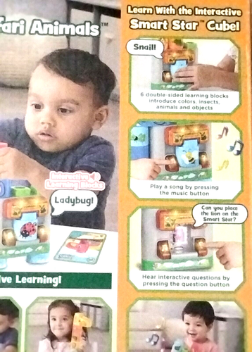 Leap Frog Builders Safari Animals 80+ Learning Phrases and Sounds - NEW! - Picture 7 of 9