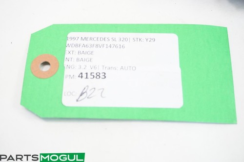 90-02 Mercedes R129 300SL SL320 consola central tablero guantera compartimento OEM - Imagen 4 de 4