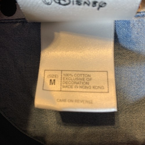 Vintage Mickey Jeans amerikanische Flagge Mickey Maus Langarm Knopf unten Medium - Bild 9 von 11