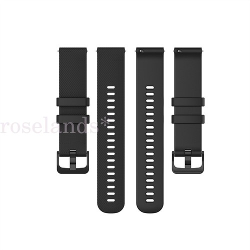 Strap Silicone Watch Band for GARMIN FORERUNNER 245 / 645 / MUSIC Quick Release - Picture 10 of 17