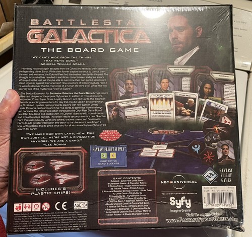 Battlestar Galactica Exodus Expansion BSG03 Board Game Sealed FFG New *READ* - Picture 2 of 3