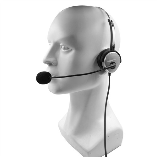 2Pin Non-slip PTT MIC Earpiece Headphone Headset for Motorola GP88/88S Radio - Photo 6/8