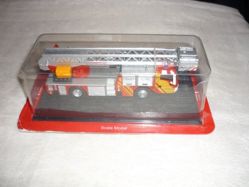 VHTF Del Prado 1/72 Scale Iveco Magirus Drehleiter German Fire Truck MISP - Picture 3 of 5