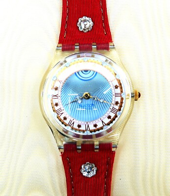 Swatch スウォッチ GZ127 ROI SOLEIL NEW Swatch Watch ROI SOLEIL GZ127 Boxed Set 1993 King Louis