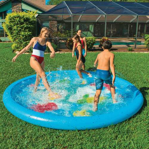 WOW Sports Under the Sea 10 Ft Splash Pad for Outdoor Backyard Water Summer Fun - Picture 1 of 4