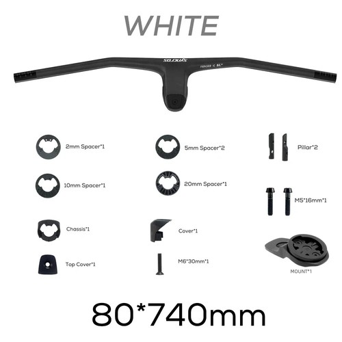 FRASER IC SL WC for Sparks Frame Carbon Fibre Integrated Cockpit MTB Handlebar - Picture 40 of 40