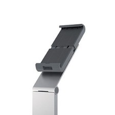 Durable Rotatable Secure Mount Holder Floor Stand For Tablet Home/Office Silver