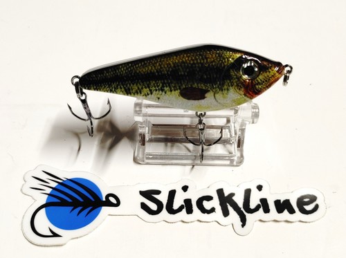 SLICKLINE 75mm 1/2 oz Shallow Diving Rattling Crankbait Fishing Lure 12 COLORS - Picture 12 of 75