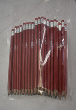 TWA Hotel Branded Musgrave Pencil Co Sharpened No 2 Pencils Wood Red Lot of 106