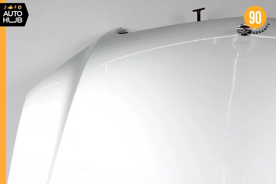 07-13 Mercedes W221 S400 S600 S63 AMG Conjunto de panel de capó plateado OEM Foto 2 de 4