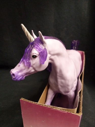 Breyer Paddock Pals Celeste NIB Purple Plastic Very Sturdy Smoke-free Home - Picture 3 of 7
