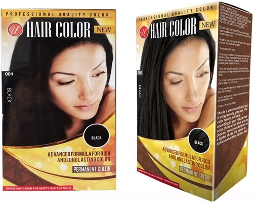Women's Black Hair Color (2 Pack) in 5 Minitues Advanced Formula long lasting - Picture 3 of 10