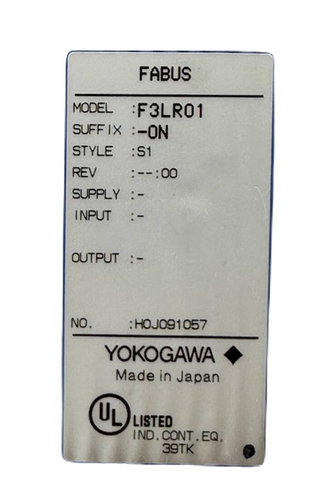 MÓDULO INTERFAZ FIBRA ÓPTICA YOKOGAWA SERIE FA-M3 F3LR01-0N - Imagen 2 de 8