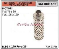 Luftfilter Aspera Motor RasenmäHer Tvs 75-90 006725