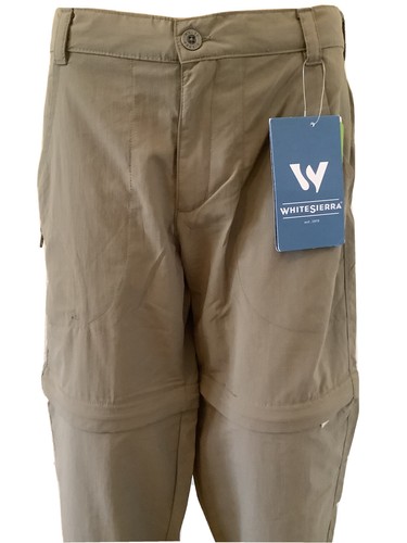 Weiße Sierra Point wandelbare Damen-Wanderhose Größe M neu mit Etikett $ 55 - Bild 2 von 11