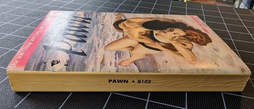 Pawn by Fan Nichols 1950 Beacon Vintage Paperback Pulp Fiction Sleaze GGA - Imagen 3 de 3