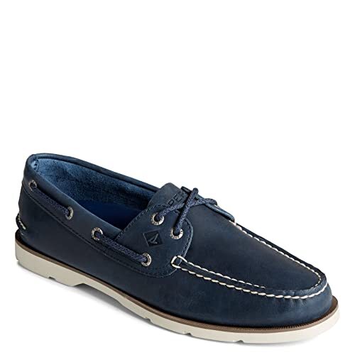 Sperry Men's Leeward 2-Eye Cascade Boat Casual Shoes - Blue - Size 8, New - Picture 3 of 6