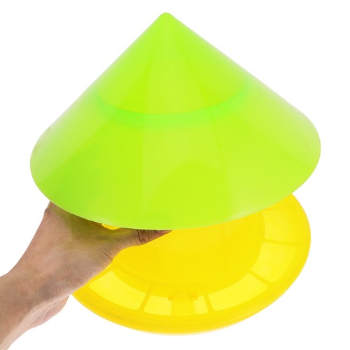 2 Stück tragbarer Geflügel-Futterspender für Hühner, Gänse, Tauben, - Bild 10 von 12