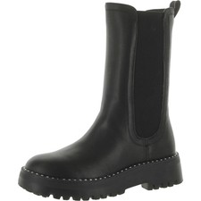 Kenneth Cole New York Womens Radell Black Chelsea Boots 6.5 Medium (b,m) 7104