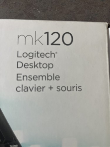 Logitech - MK120 kabelgebundene Membran Tastatur und Maus Bundle in voller Größe für Windo... - Bild 3 von 8