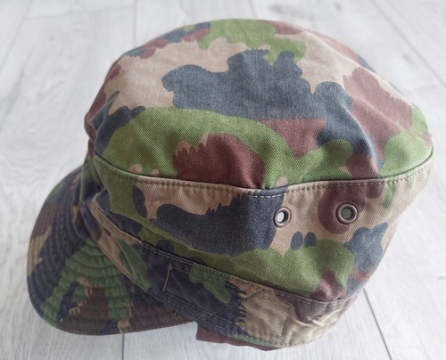 Cap Mütze, Camouflage TAZ90 Alpenflage, Gr. 55/ 6 7/8, 56/ 7, gebraucht, Schweizer Armee - Bild 3 von 18