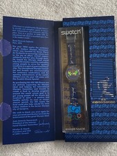 Collector Signed Swatch 1894-1994 One Hundred Years of
