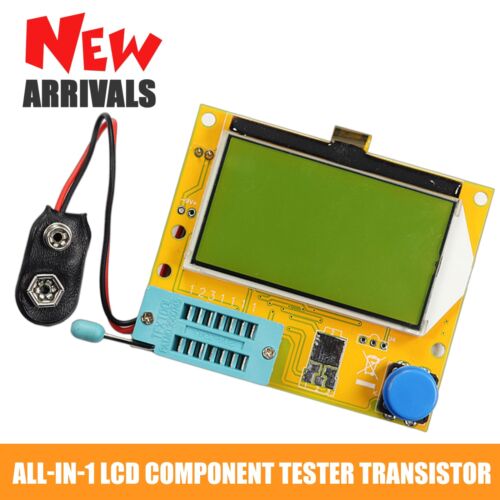 NUOVO All-in-1 LCD Component Tester Transistor Diodo Capacità ESR Meter Testing - Foto 7 di 14