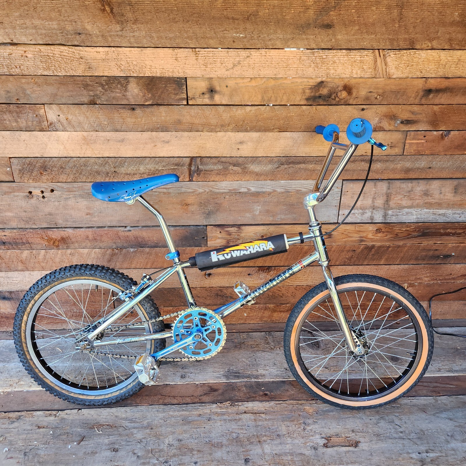 1983 Kuwahara BMX Tange Frame MX Brake Suntour Crank AME Grips Vtg 1983 Kuwahara BMX Tange Frame MX Brake Suntour Crank AME Grips Vtg