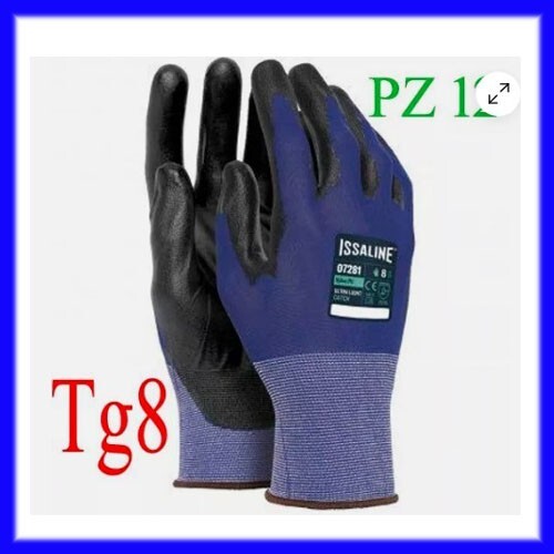 12 PAAR HANDSCHUHE GR.8 ISSA ULTRA LIGHT CATCH 07281 NYLON UND POLYURETHAN - Bild 1 von 1