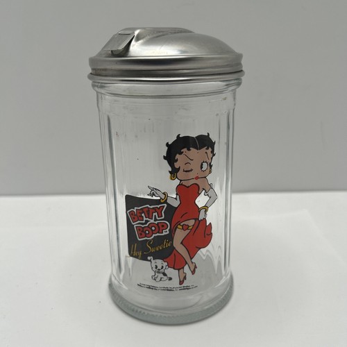 2006 Officially Licensed Betty Boop "Hey Sweetie" Sugar Seasoning Dispenser EUC