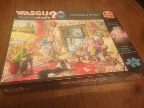Jumbo Wasgij? Eine Pause einlegen! Mystery 17 Puzzle - 19175, 1000 Teile. 