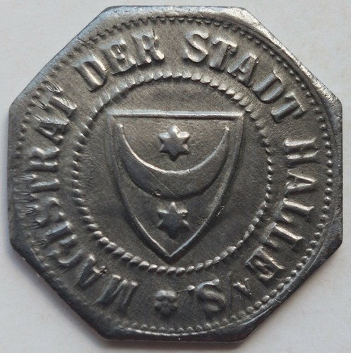 Halle a.d. Saale, bread stamp 1915, iron, M. 12833.3 ------ 15/35 - Picture 2 of 4