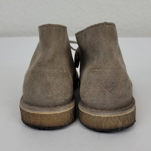 Clarks Originals Desert Boot Gray Suede Size 6.5 Womens Preowned - Picture 5 of 12