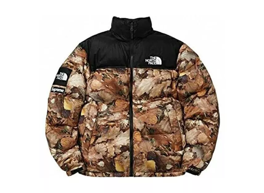 Veste Supreme The North Face Leaves Nuptse feuilles