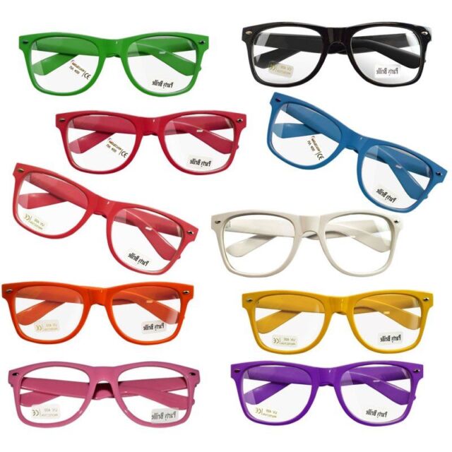 Neu! Trend Nerd Brillen Brille Clear Streber Hornbrille Atzenbrille ohne Stärke Neu! Trend Nerd Brillen Brille Clear Streber Hornbrille Atzenbrille ohne Stärke