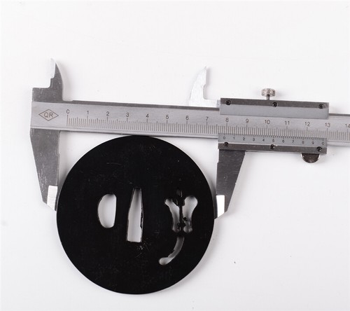 All kinds of Iron Tsuba Black Hand Guard Plate for katana wakizashi Tanto Sword - Picture 62 of 97