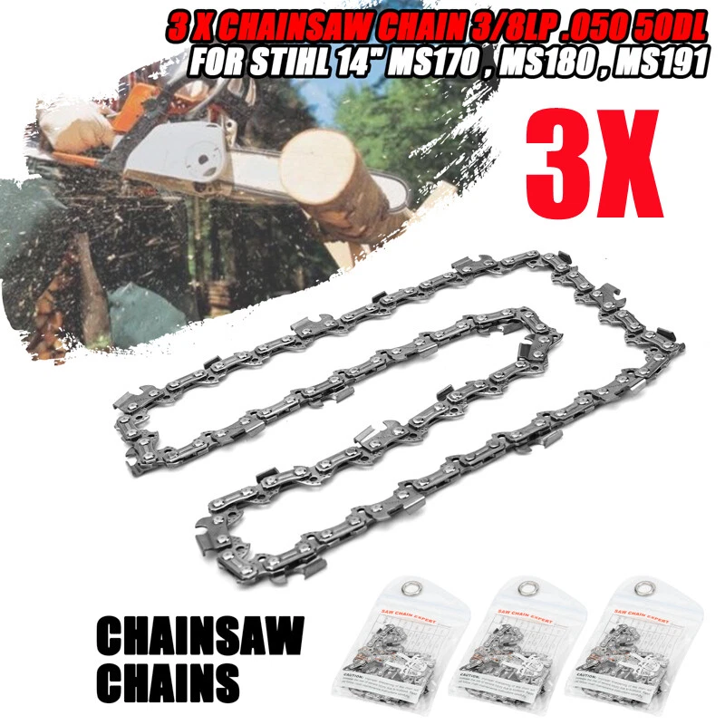 Semi Chisel Chainsaw Chain For Stihl Ms170 Ms180 Chainsaw, 43 OFF