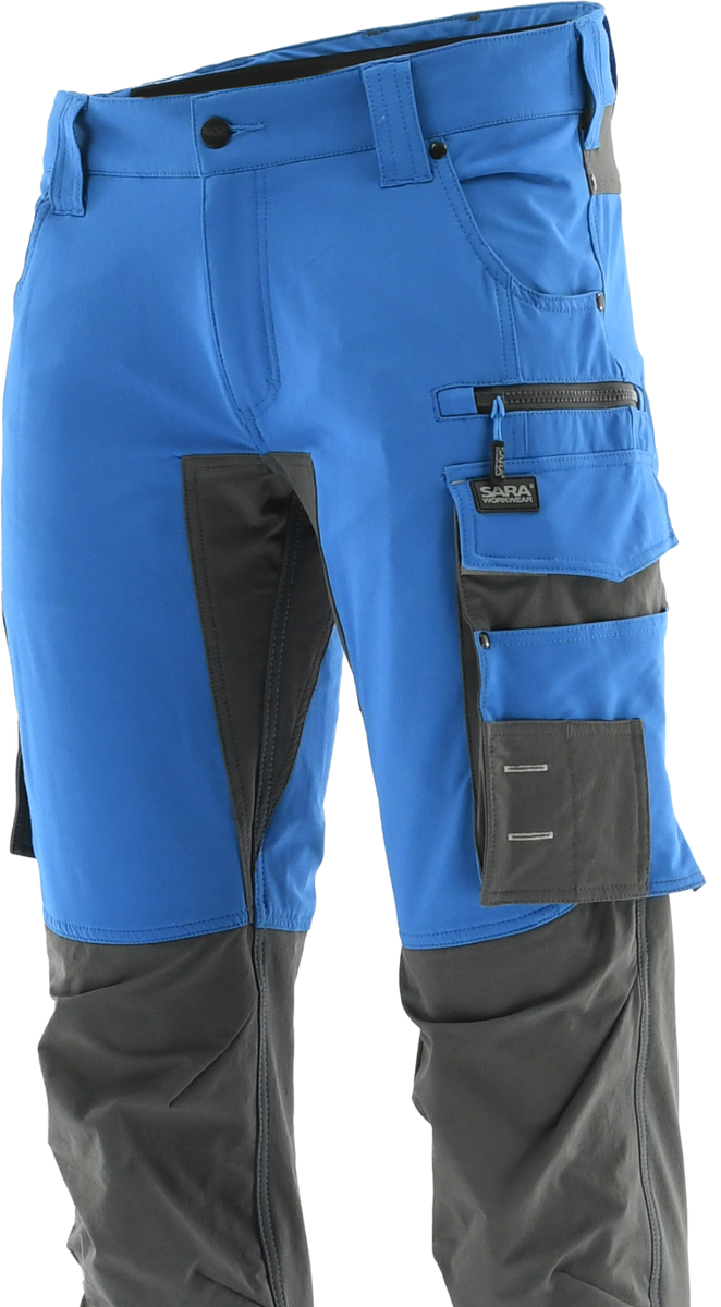 ARBEITSHOSE HOSE SCHWARZ grau orange Bundhose Herren Profi Qualität Gr