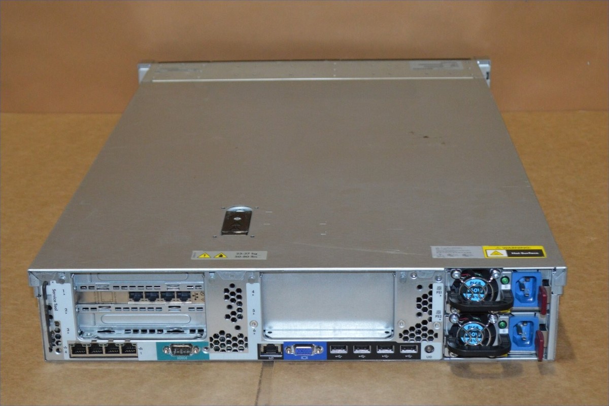 HP ProLiant DL380p G8 12 CORE 2X E5-2640 2.5GHZ, 64GB, DVD ,2 PS, Quad Ethernet | eBay HP ProLiant DL380p G8 12 CORE 2X E5-2640 2.5GHZ, 64GB, DVD ,2 PS, Quad Ethernet | eBay