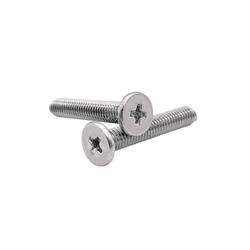 304 Acero Inoxidable Phillips Utrathin Cabeza Plana Micro Tornillos Pequeños M2 M2.5 M3 - Imagen 5 de 6