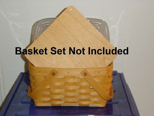 Longaberger Heritage grün Zwei-Griff Kuchen Korb Liner #212534-EUC - Bild 10 von 10