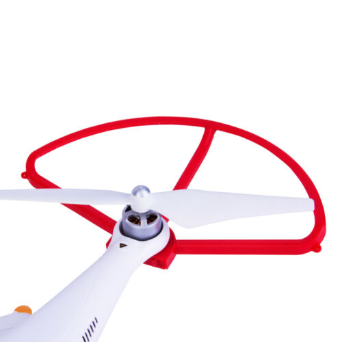 4pcs Quick Release Propellers Props Protectors Guards Bumpers for 3 (Red+White) - Picture 12 of 12