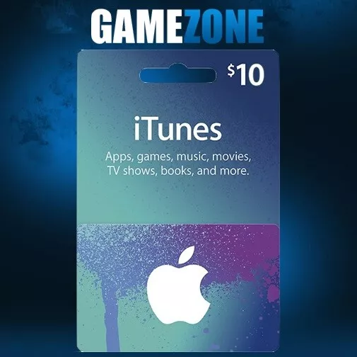 Apple US - 10 USD - Digital Gift Card [UNITED STATES]