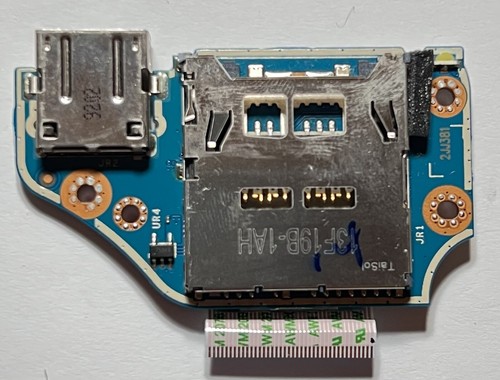 HP Omen 15-DH 15-DH0015NR | 15-DH1060NR USB Card Reader Board & Cable (LS-H482P) - Picture 2 of 2