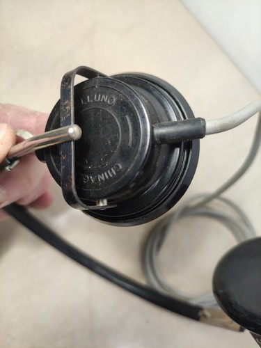 Cuffia Vintage Da Radioamatore o Telefonista - Afbeelding 6 van 8