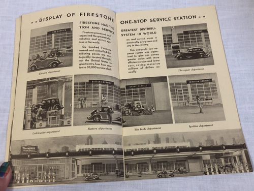Firestone 1933 Century of Progress How Gum Dipped Tires Are Made 2 Booklets - Picture 6 of 14