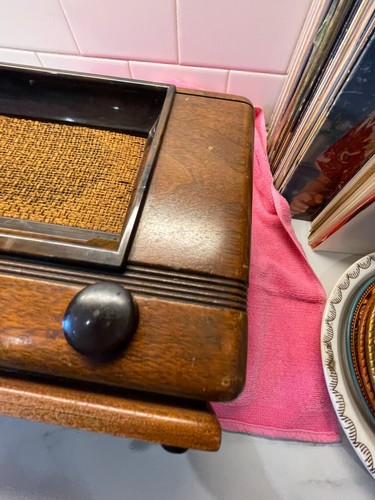 VTG 1960s Wards Airline Radio Console MCM WG-2815A W. G. 1804 4-9 Rare 18044-9 - Picture 3 of 24